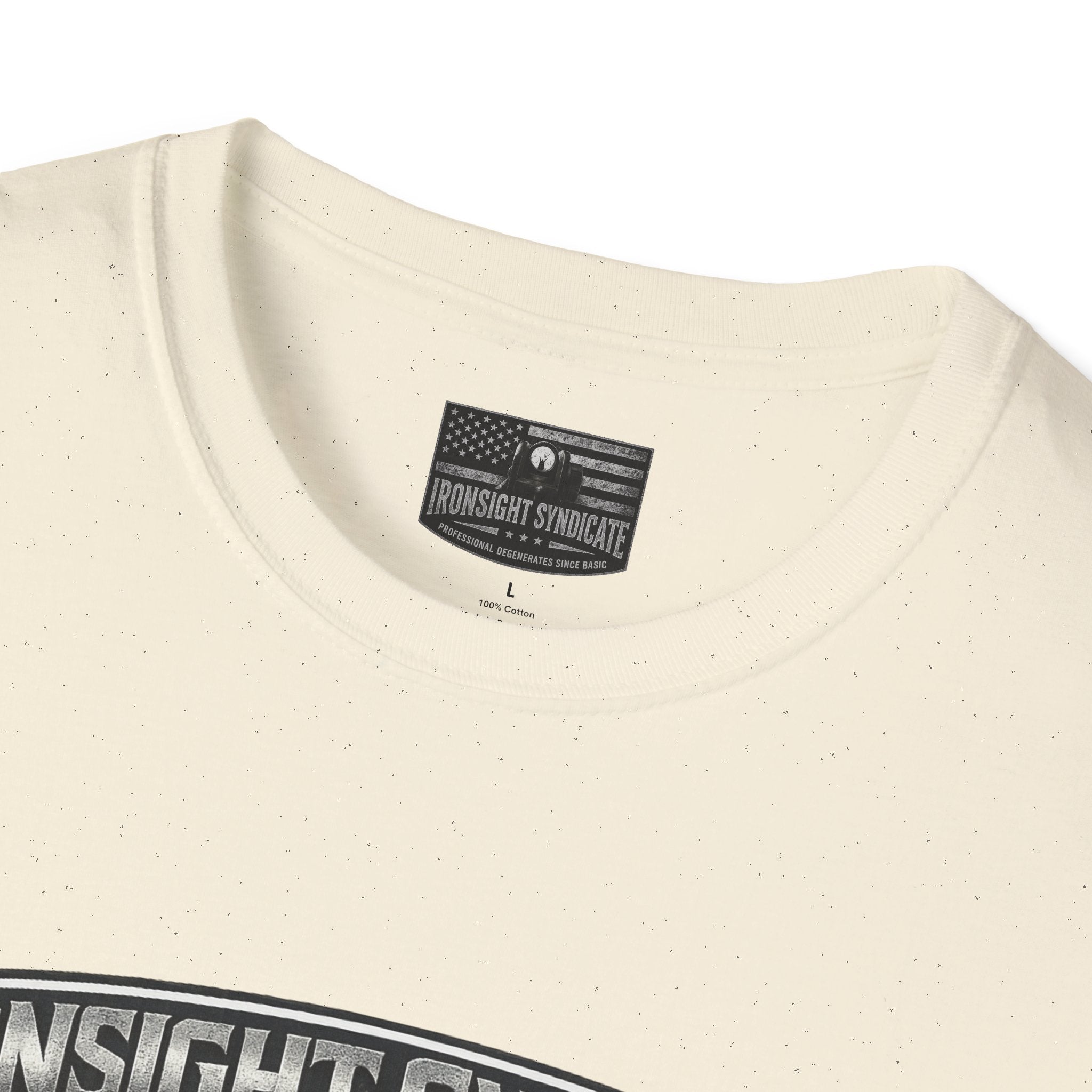 Red White and Blue Ironsight Syndicate T-Shirt, Adult (13 and up), unisex