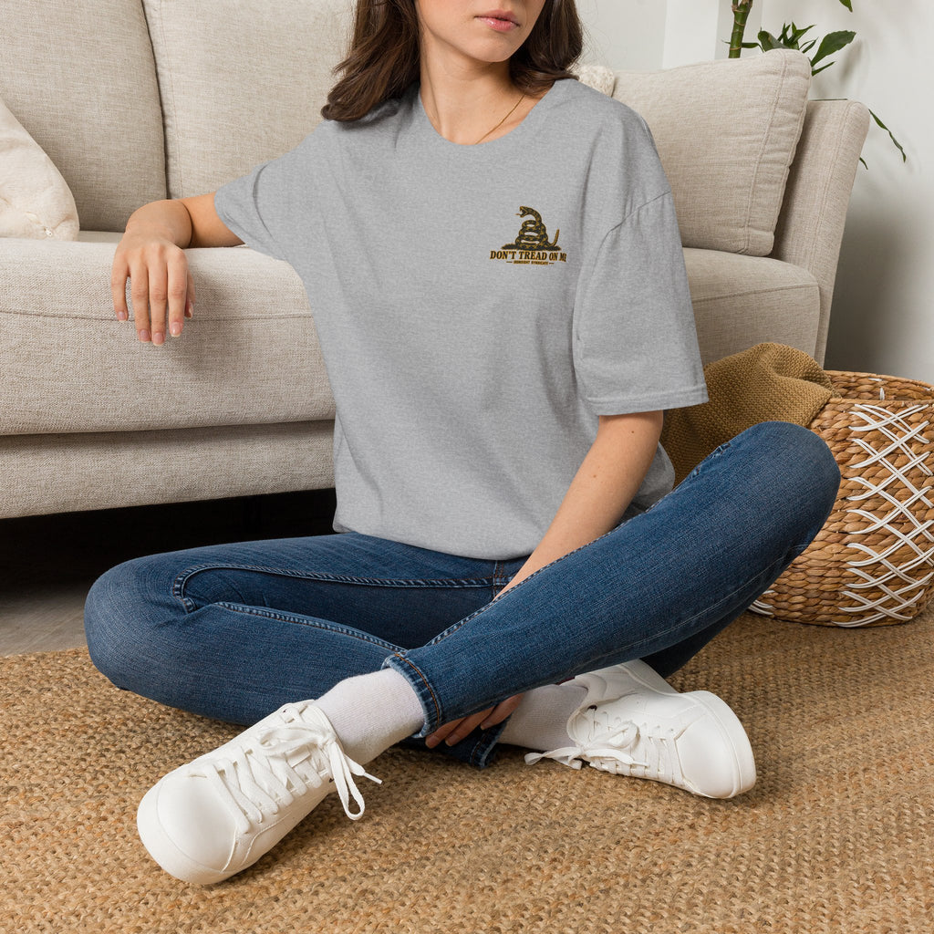 Don't Tread On Me Gadsden Flag T-Shirt Veteran Gift | Ironsight Syndicate