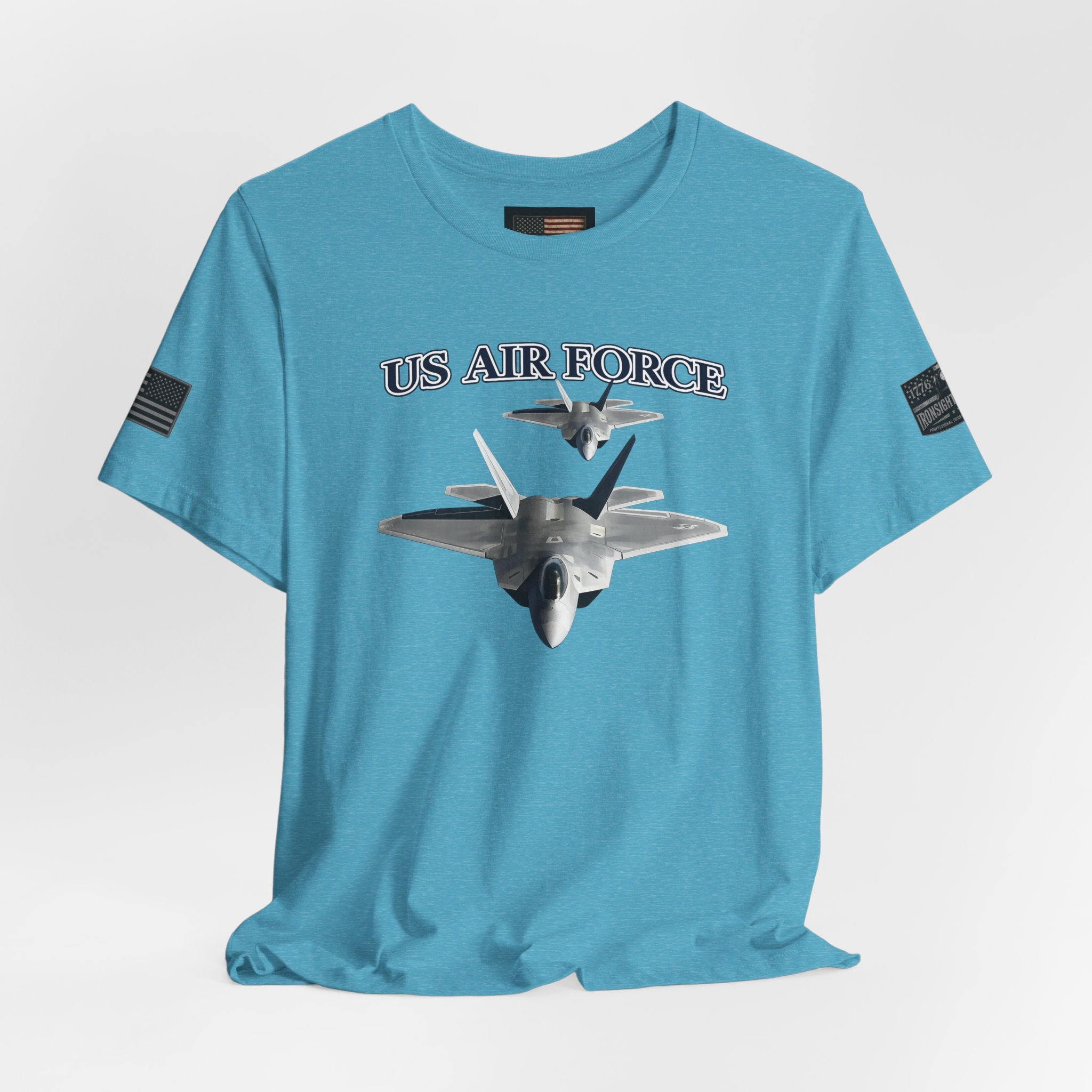 F-22 Raptor USAF Stealth Fighter Jet Graphic Tee – Premium Air Force Pride T-Shirt for Veterans & Active Duty