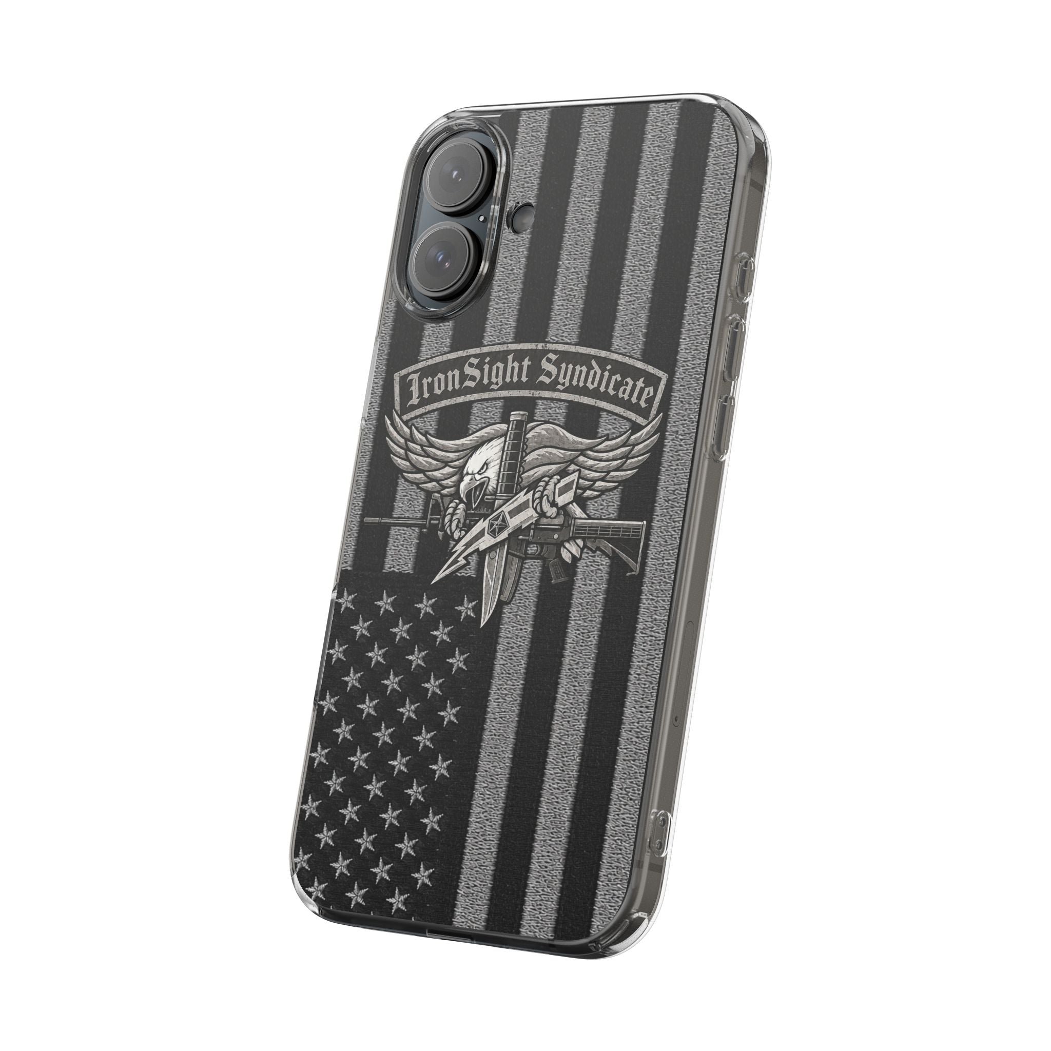 SWAT Eagle Clear Impact-Resistant Phone Case