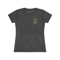 Wrapped in Freedom Women's Patriotic T-Shirt - Tri-Blend Vintage Black | Ironsight Syndicate