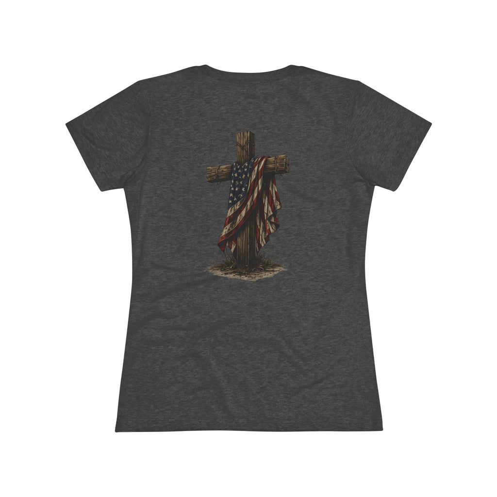 Cross and Country - Patriotic Faith T-Shirt | Ironsight Syndicate