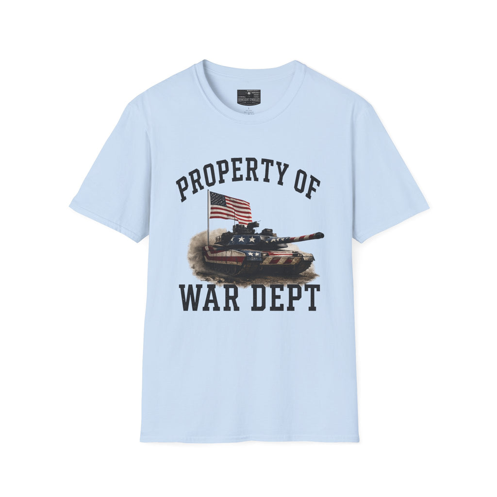 War Dept Athletic T-Shirt | Patriotic Military Training Tee for Veterans & Patriots, Adult (13 and up), unisex