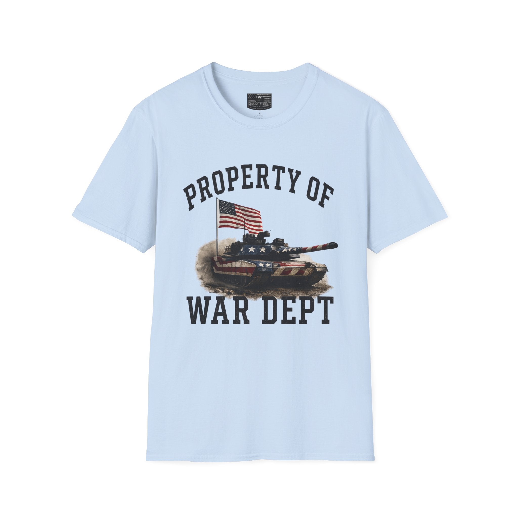 War Dept Athletic T-Shirt | Patriotic Military Training Tee for Veterans & Patriots, Adult (13 and up), unisex
