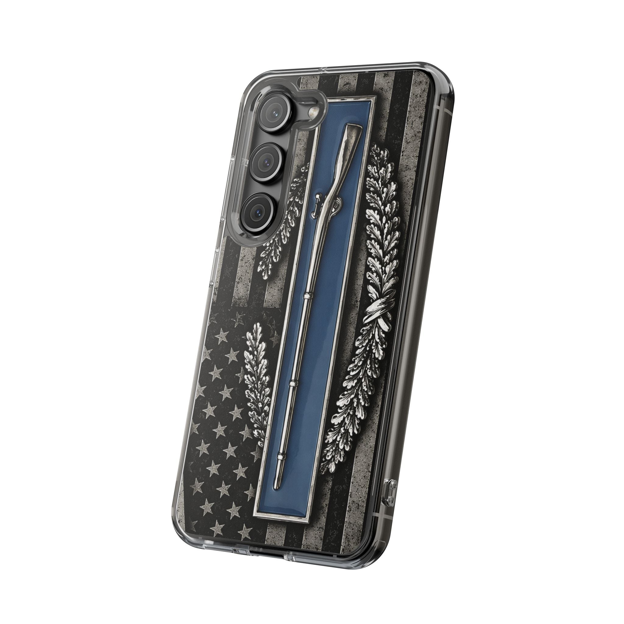 Combat Infantryman Badge Clear Impact-Resistant Phone Case