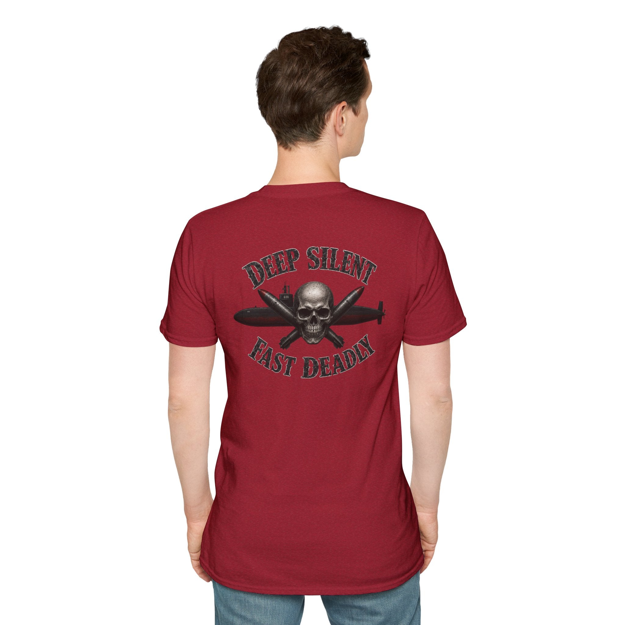 Deep, Silent, Fast Deadly US Navy Submariner T-Shirt