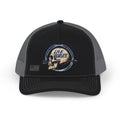 Live Fearless  Blue Skull Trucker Hat