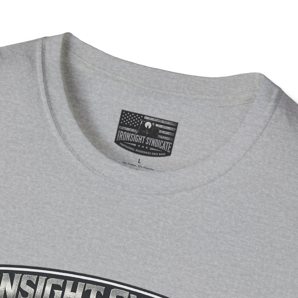 Red White and Blue Ironsight Syndicate T-Shirt, Adult (13 and up), unisex