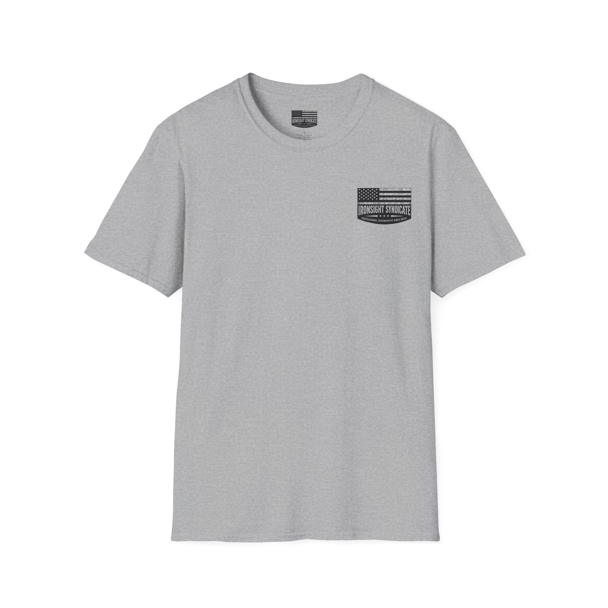 Machine Gun George Washington T-Shirt | Patriotic Military Graphic Tee for Veterans & Patriots, Adult (13 and up), unisex