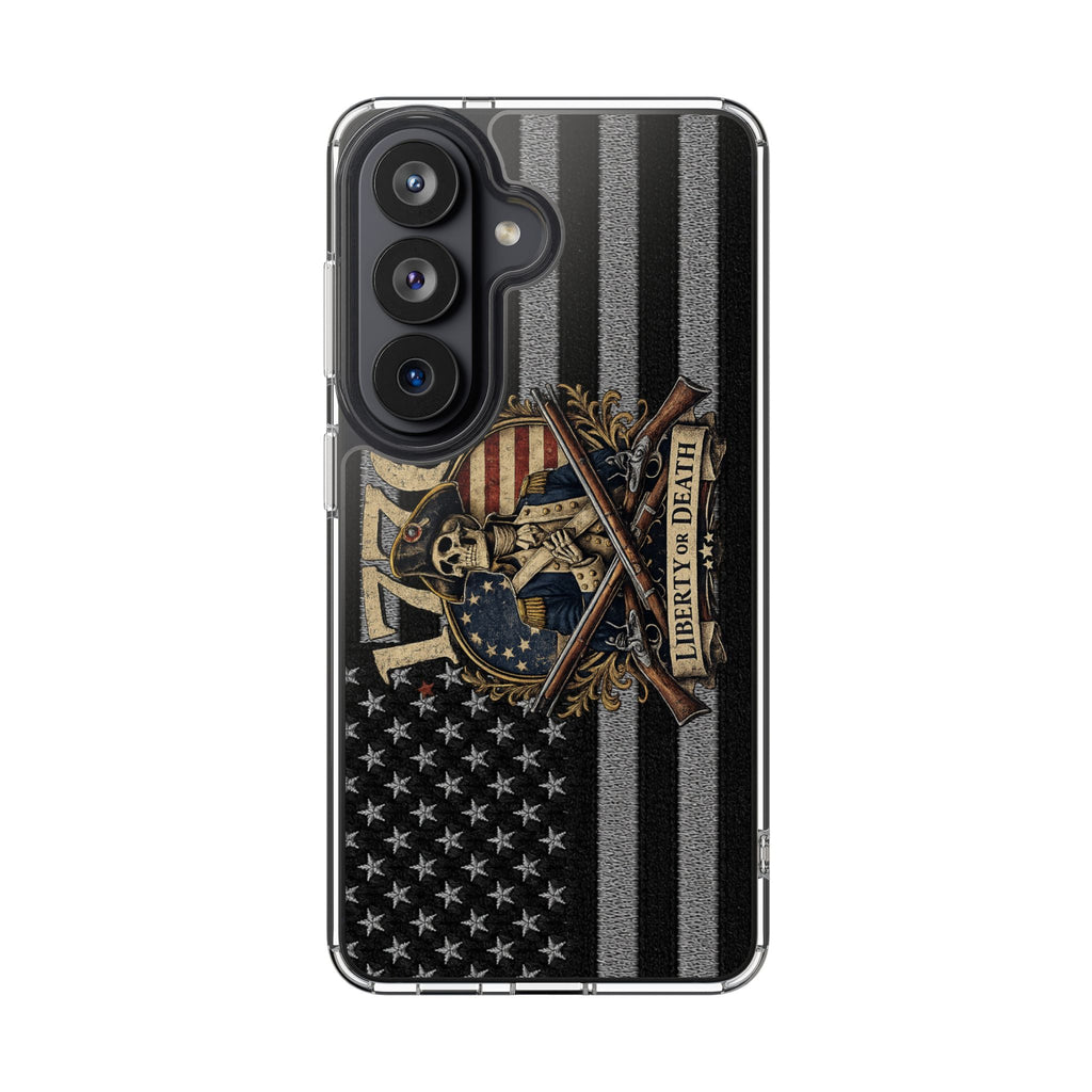 1776 commemorative Clear Impact-Resistant Phone Case - S | Ironsight Syndicate