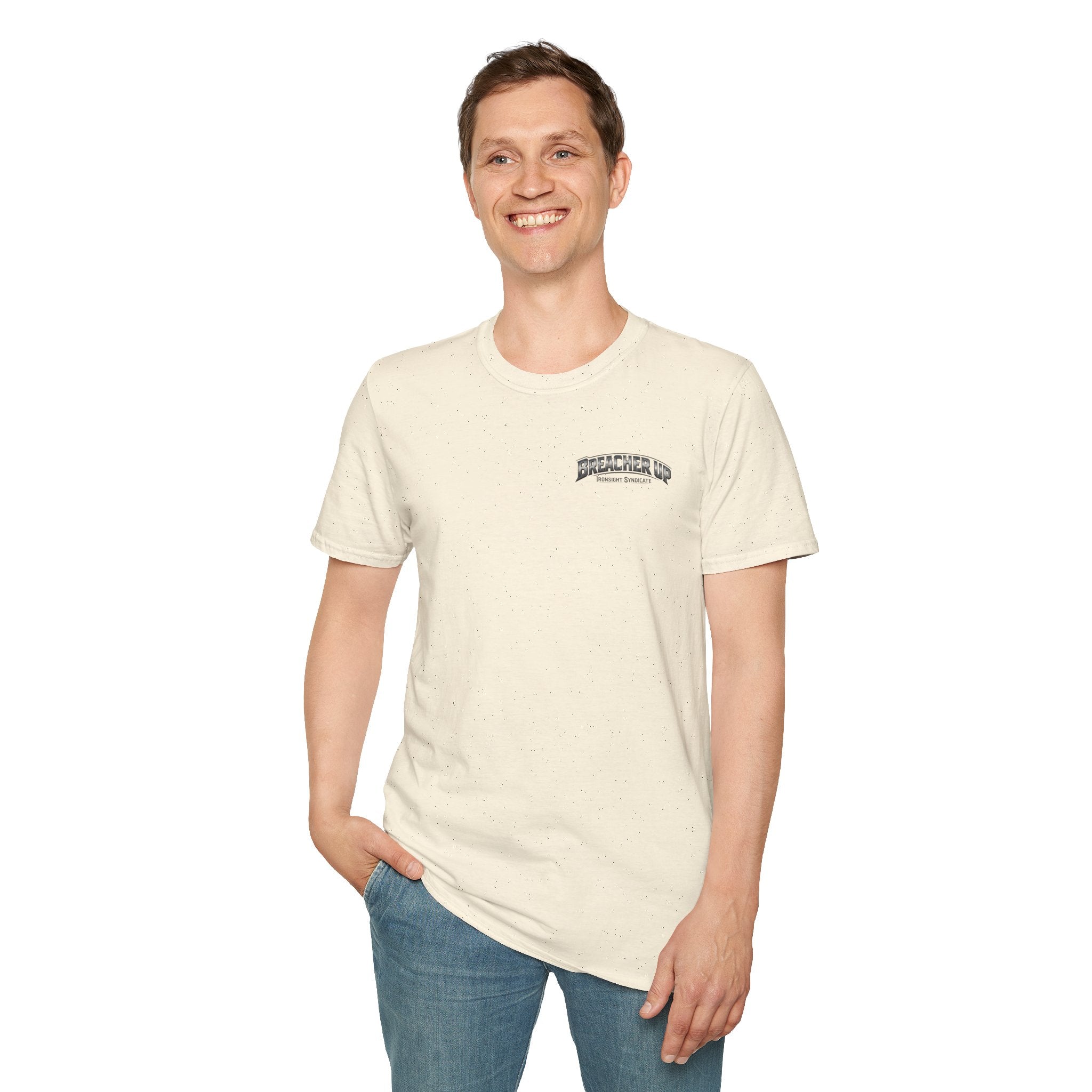 Breacher Up Red While and  Blue T-Shirt, Adult (13 and up), unisex | Patriotic Military Graphic Tee for Veterans & Patriots, Adult (13 and up), unisex