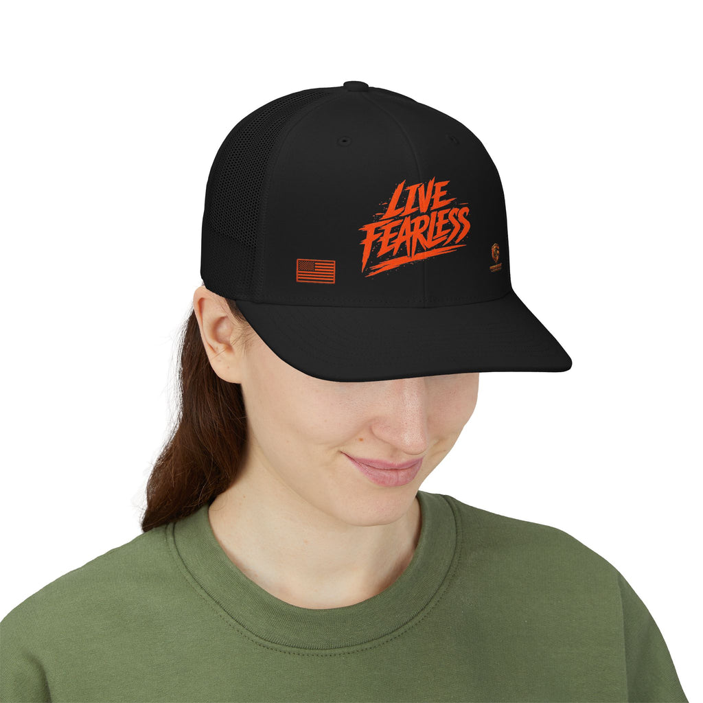 Live Fearless Trucker Hat | Ironsight Syndicate