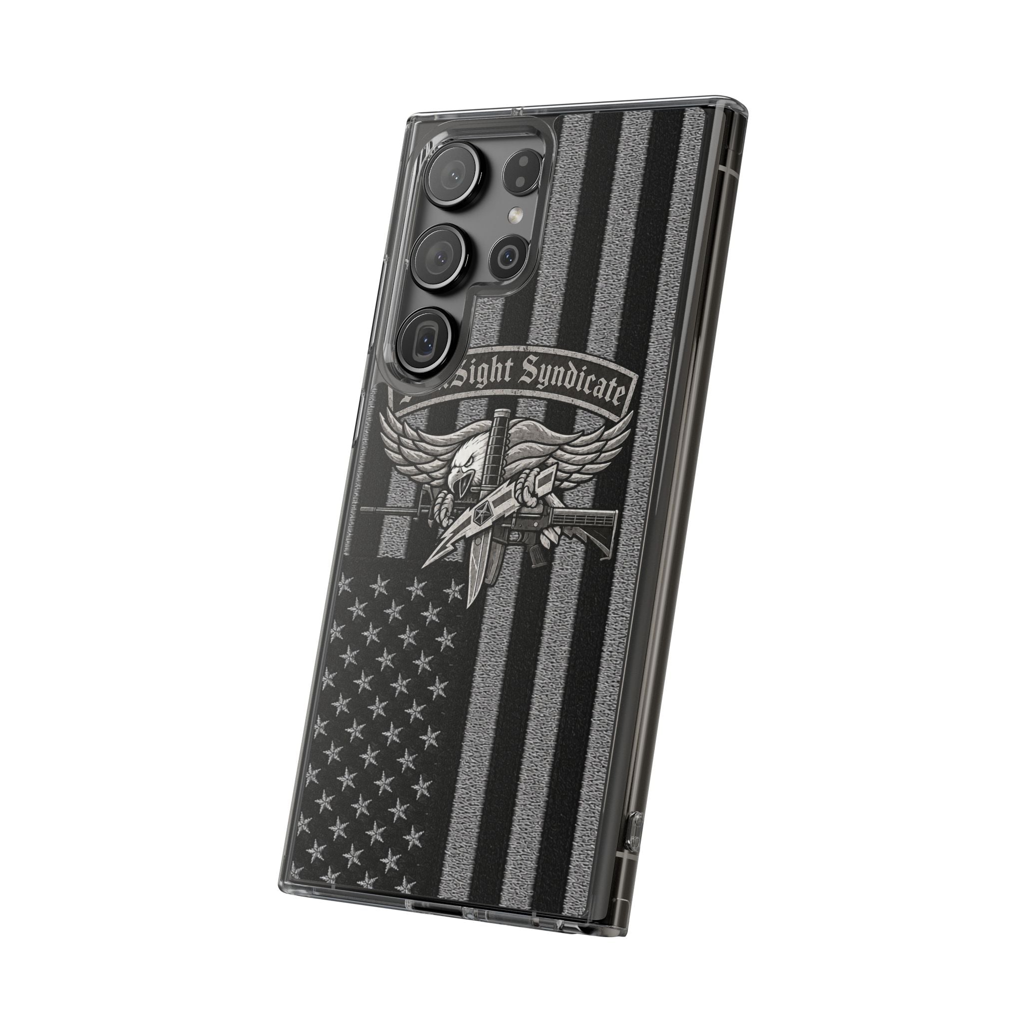 SWAT Eagle Clear Impact-Resistant Phone Case
