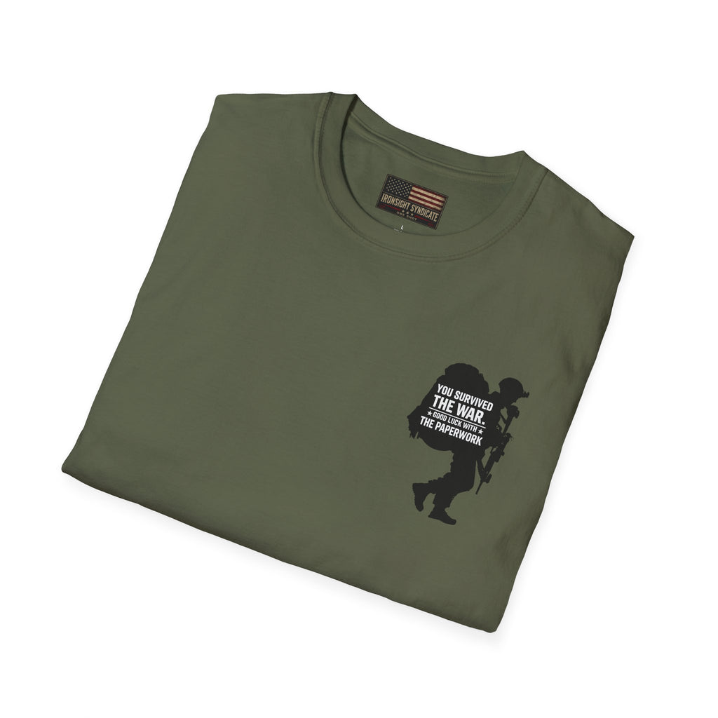 VA Tinnitus Claim Is Denied T-Shirt | Ironsight Syndicate