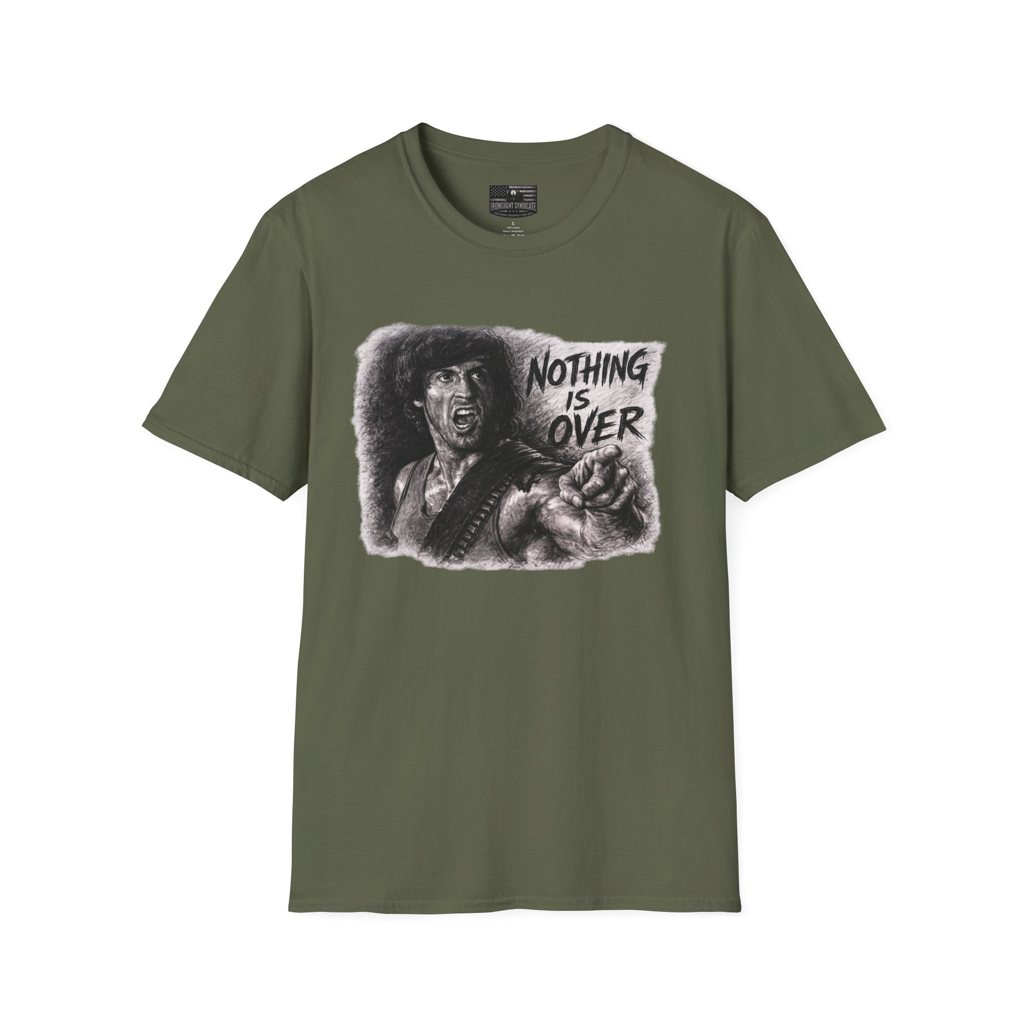 Unisex Softstyle T-Shirt - Military Green / S | Ironsight Syndicate