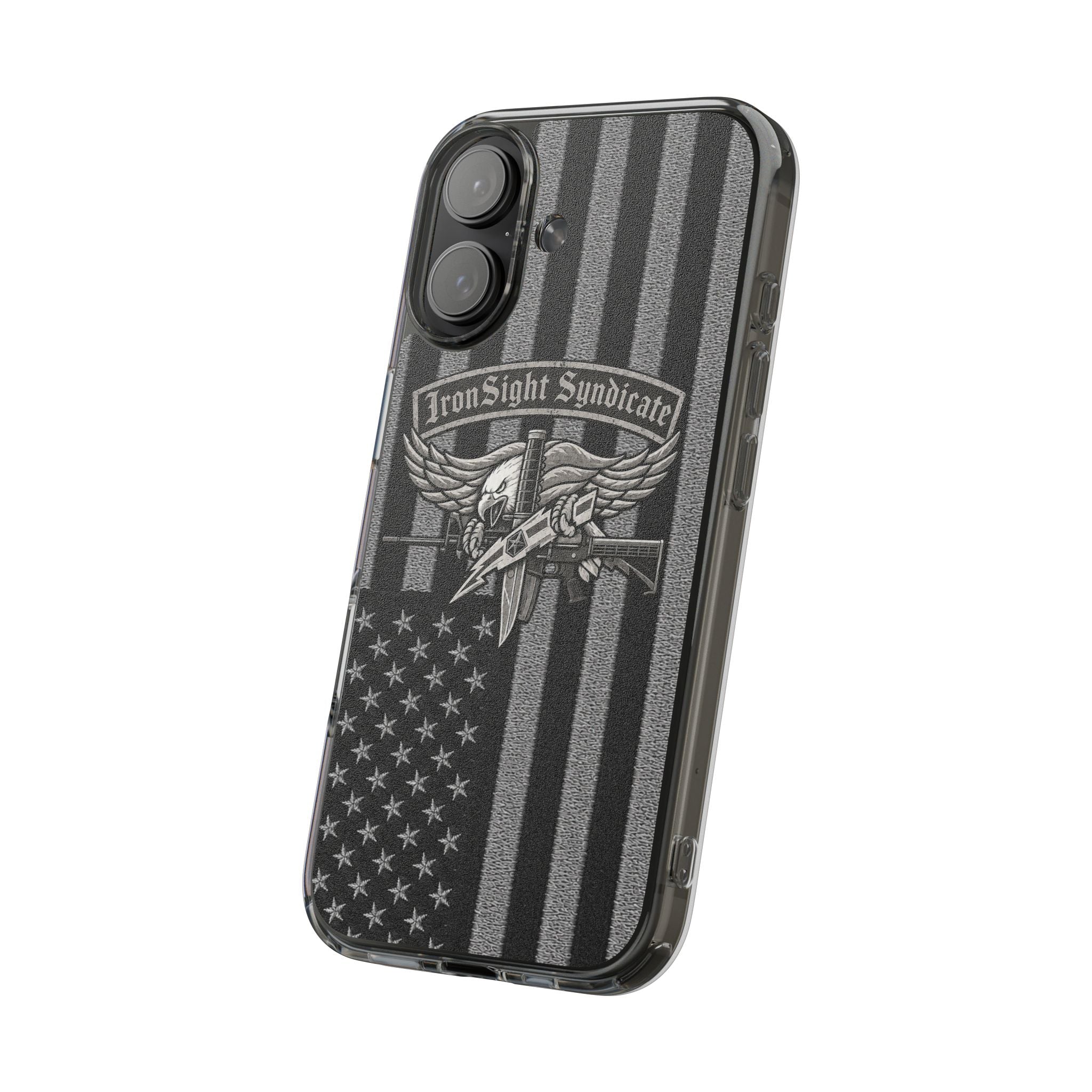 SWAT Eagle Clear Impact-Resistant Phone Case