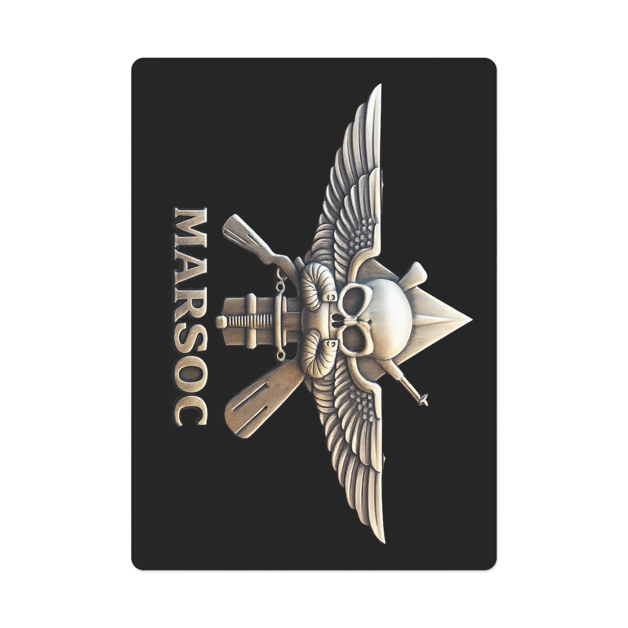 MARSOC Custom Death Cards — Marine Special Forces Playing Cards — Ironsight Syndicate