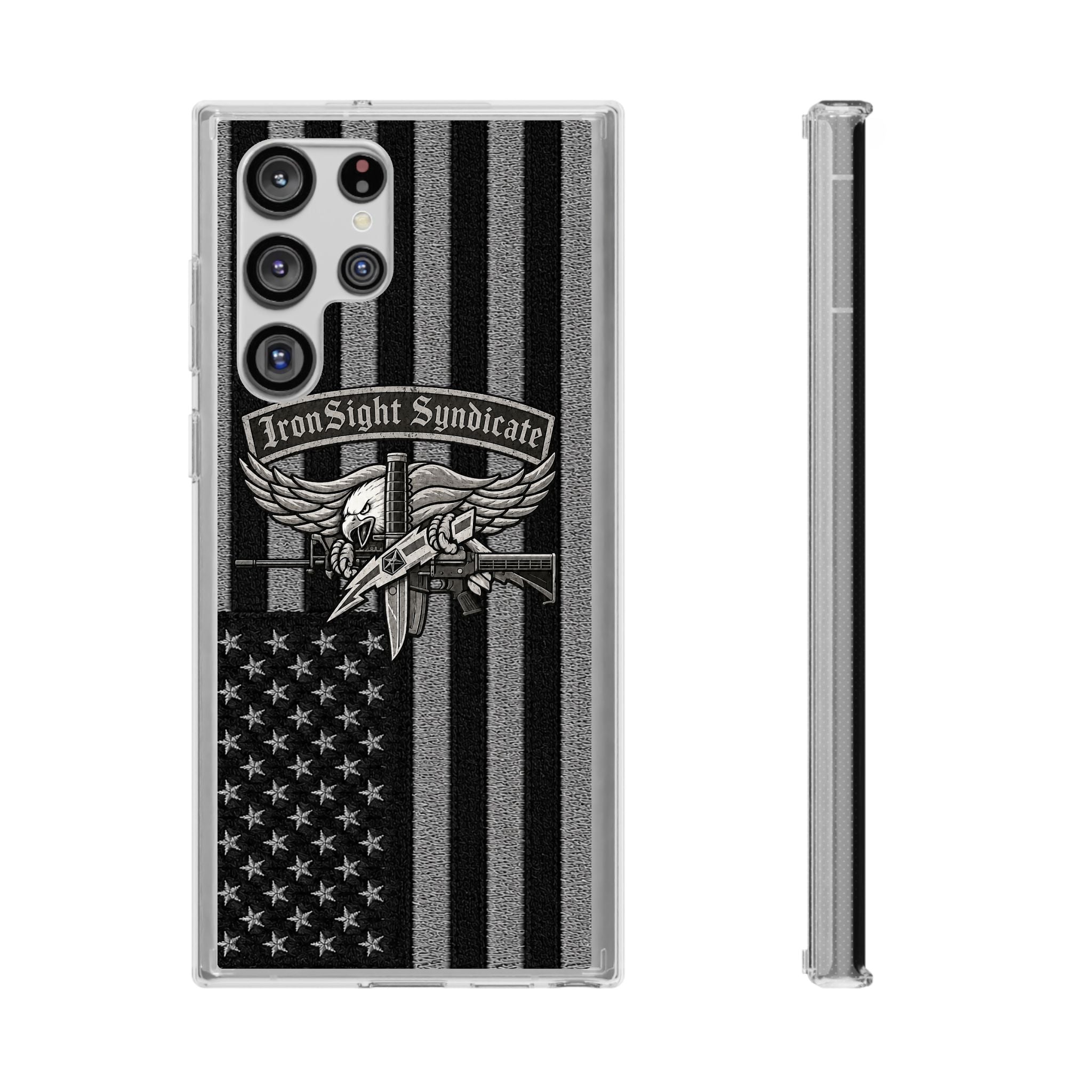 SWAT Eagle Clear Impact-Resistant Phone Case