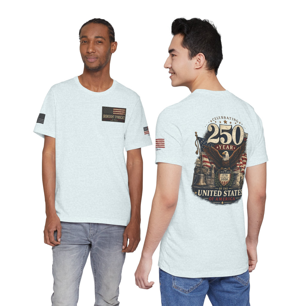 America 250th Anniversary T-Shirt | Patriotic Eagle & American Flag Shirt | 1776-2026 United States Tee