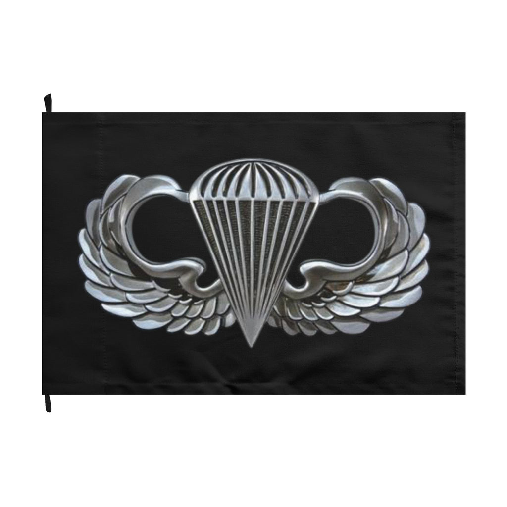 Army Basic Parachutist Airborne Wings Flag - 18 x 12 in | Ironsight Syndicate