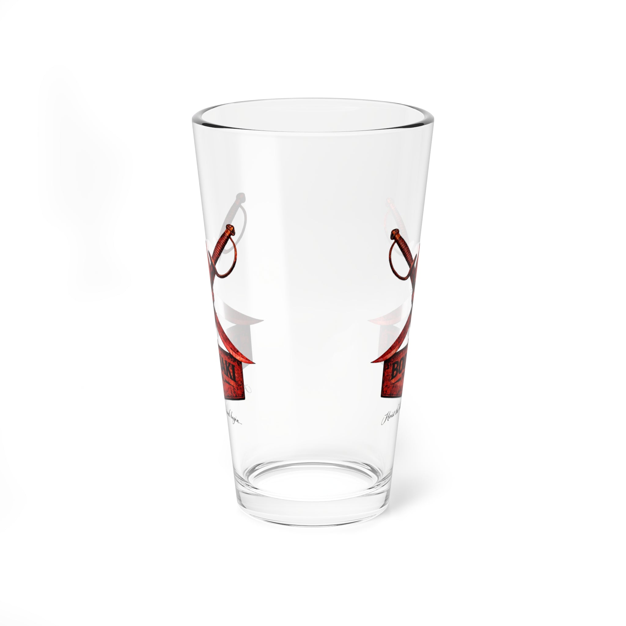 Jolly Roger Pirate- Pint Glass