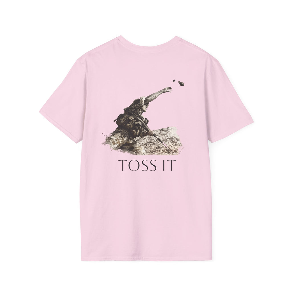Toss It.  Funny Hand Grenade Tee