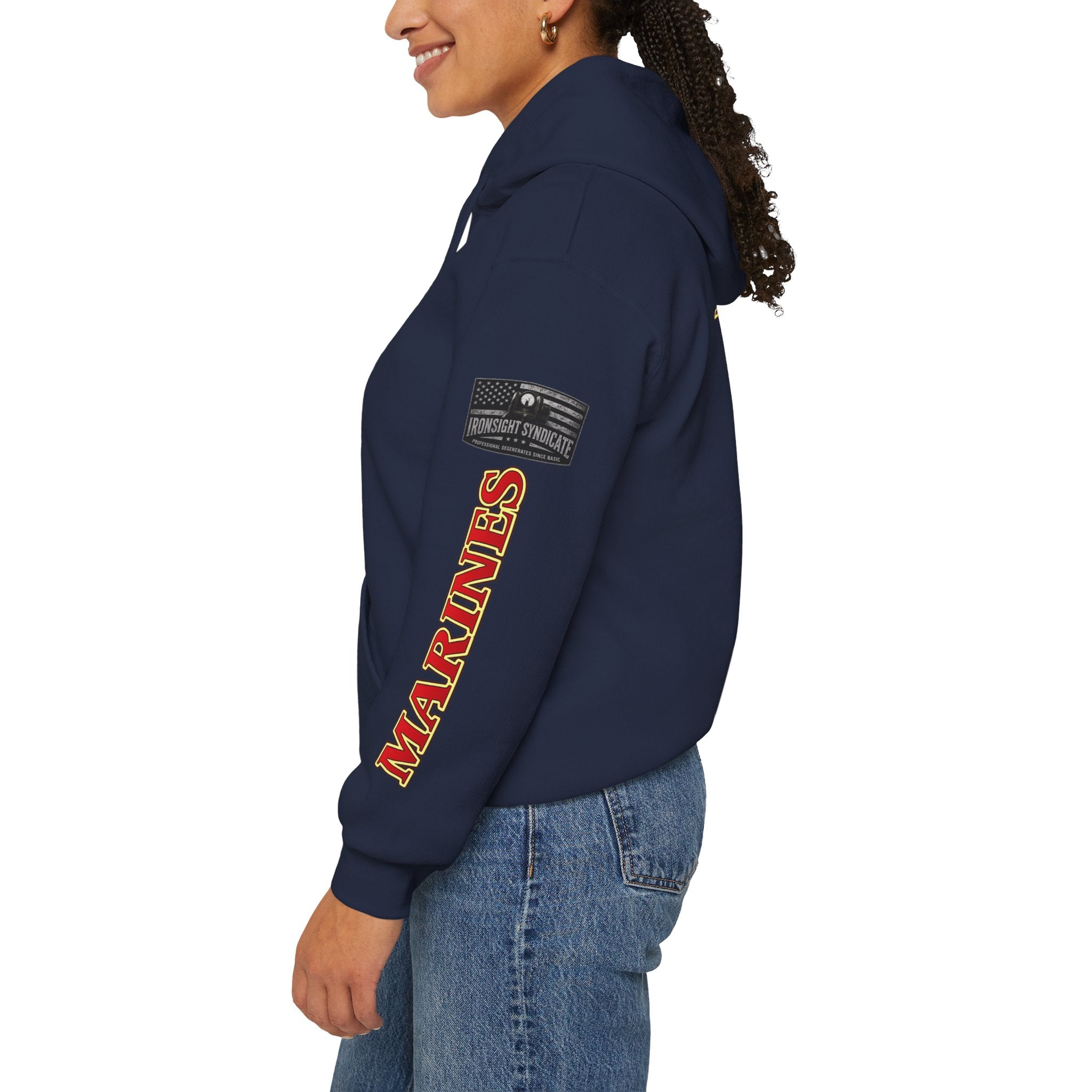 Devil Dog, Teufel Hunden Marine Corps Hooded Sweatshirt