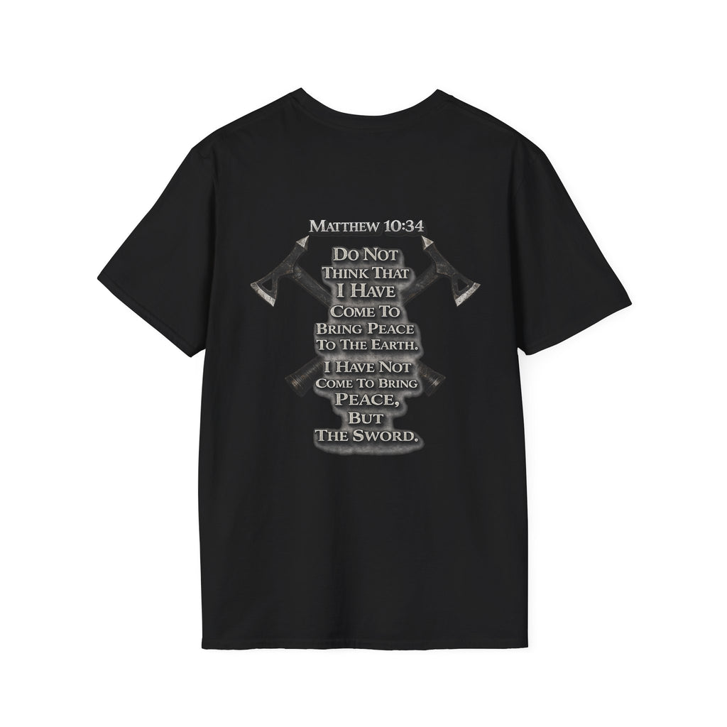 Matthew 10:34 T‑Shirt — Bring Peace to the earth Tee