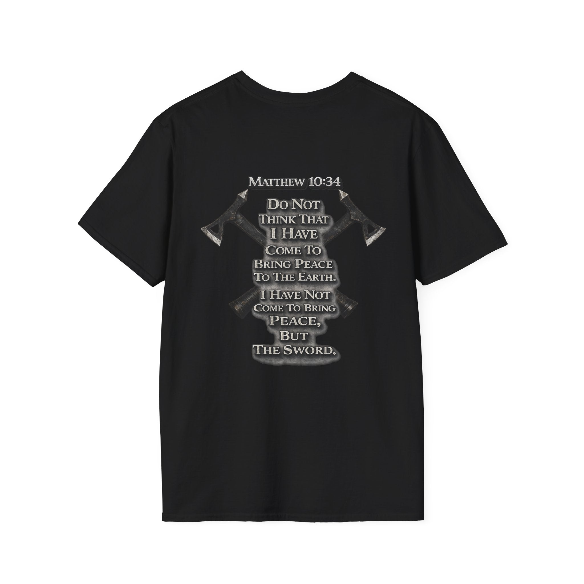 Matthew 10:34 T‑Shirt — Bring Peace to the earth Tee