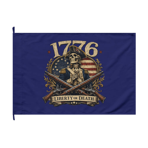 1776 Liberty or Death American Flag - 36 x 24 in | Ironsight Syndicate
