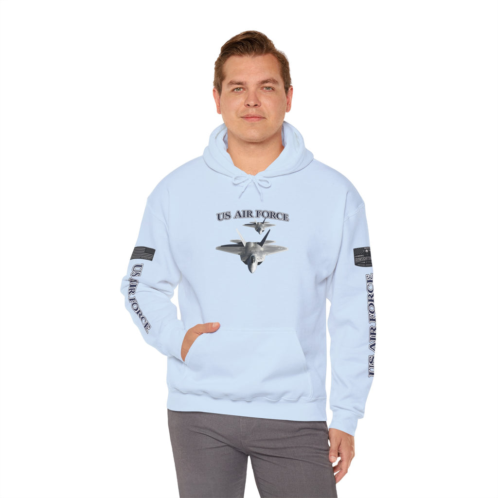 F-22 Raptor USAF Stealth Fighter Jet Graphic Tee – Premium Air Force Pride T-Shirt for Veterans & Active Duty