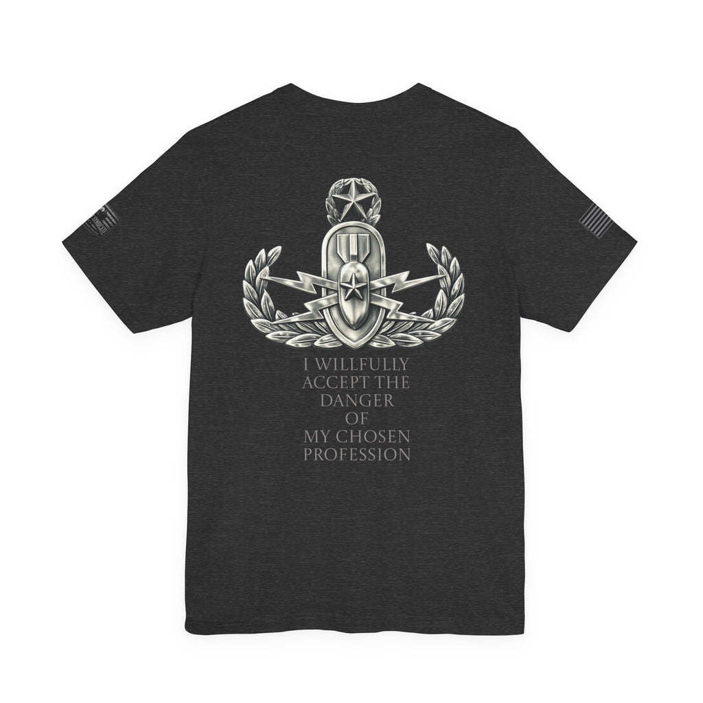 US Navy Master EOD Tech T-Shirt | Patriotic Tee for Veterans, Adult (13 and up), unisex