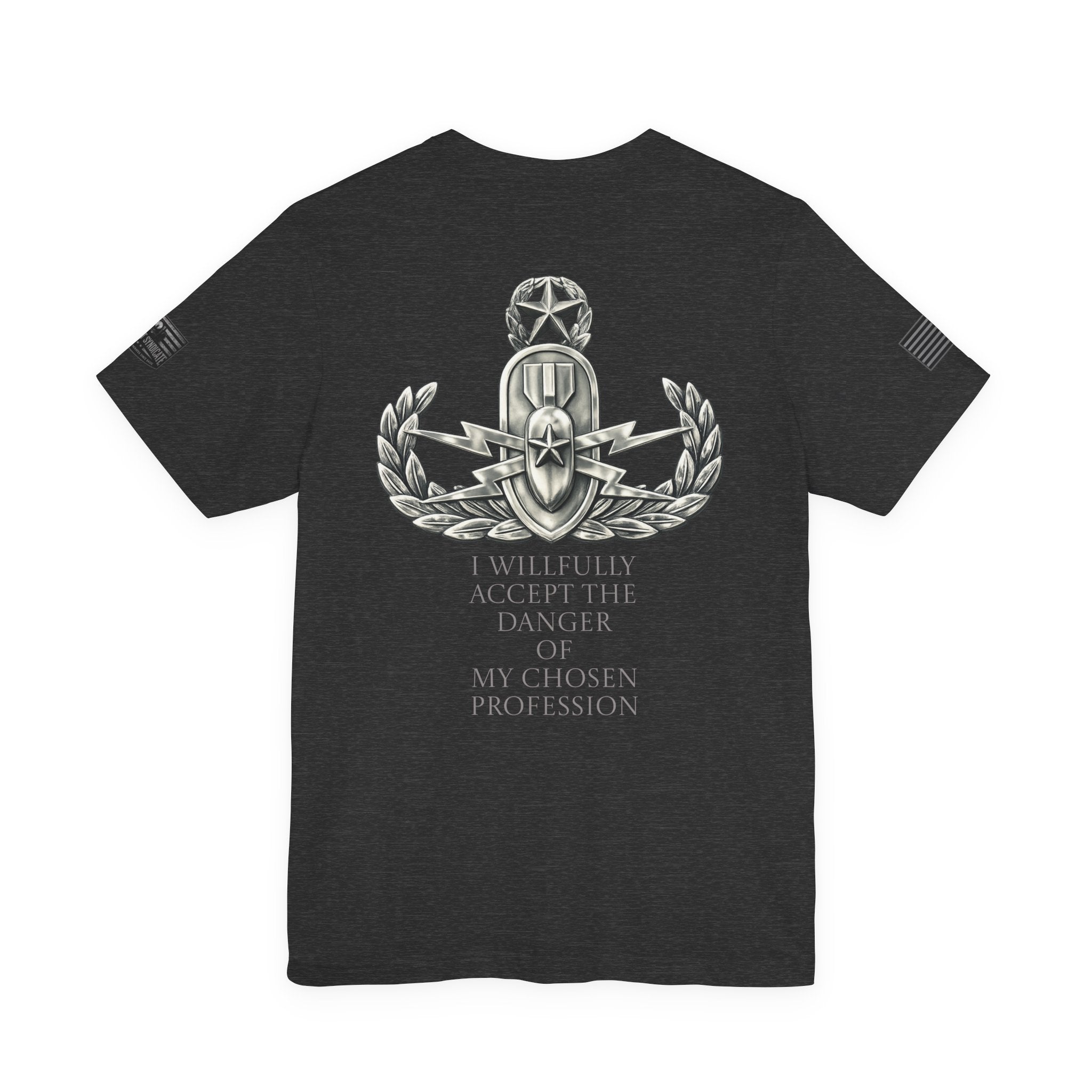 US Navy Master EOD Tech T-Shirt | Patriotic Tee for Veterans, Adult (13 and up), unisex