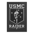 USMC Raider Area Rug — Military Honor Floor Mat — Marine Veteran Home Decor — Ironsight Syndicate