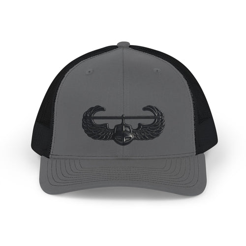 Air Assault Wings Snapback Trucker Hat — Patriotic Military Hat — Ironsight Syndicate