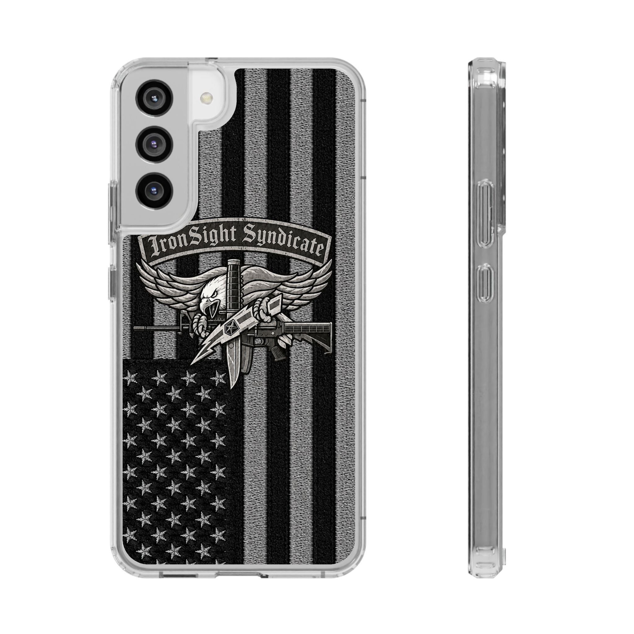 SWAT Eagle Clear Impact-Resistant Phone Case