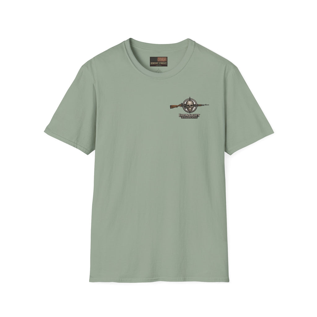 VA Knee injury claim is not service connected T-Shirt | Ironsight Syndicate