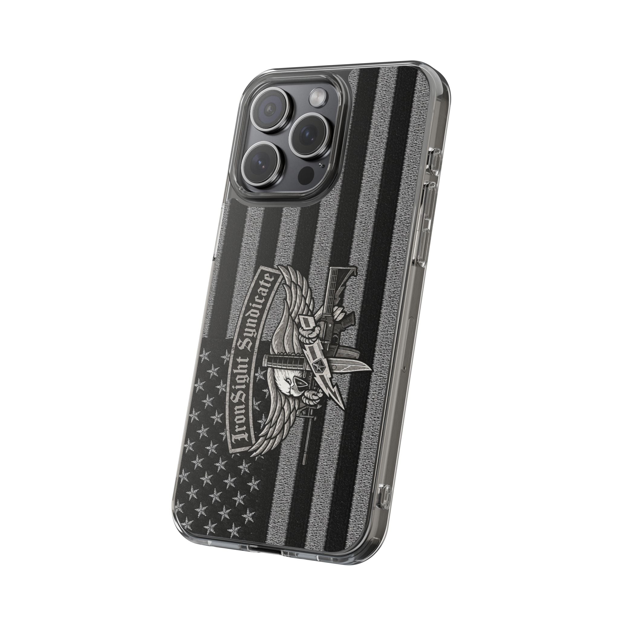SWAT Eagle Clear Impact-Resistant Phone Case - i | Ironsight Syndicate