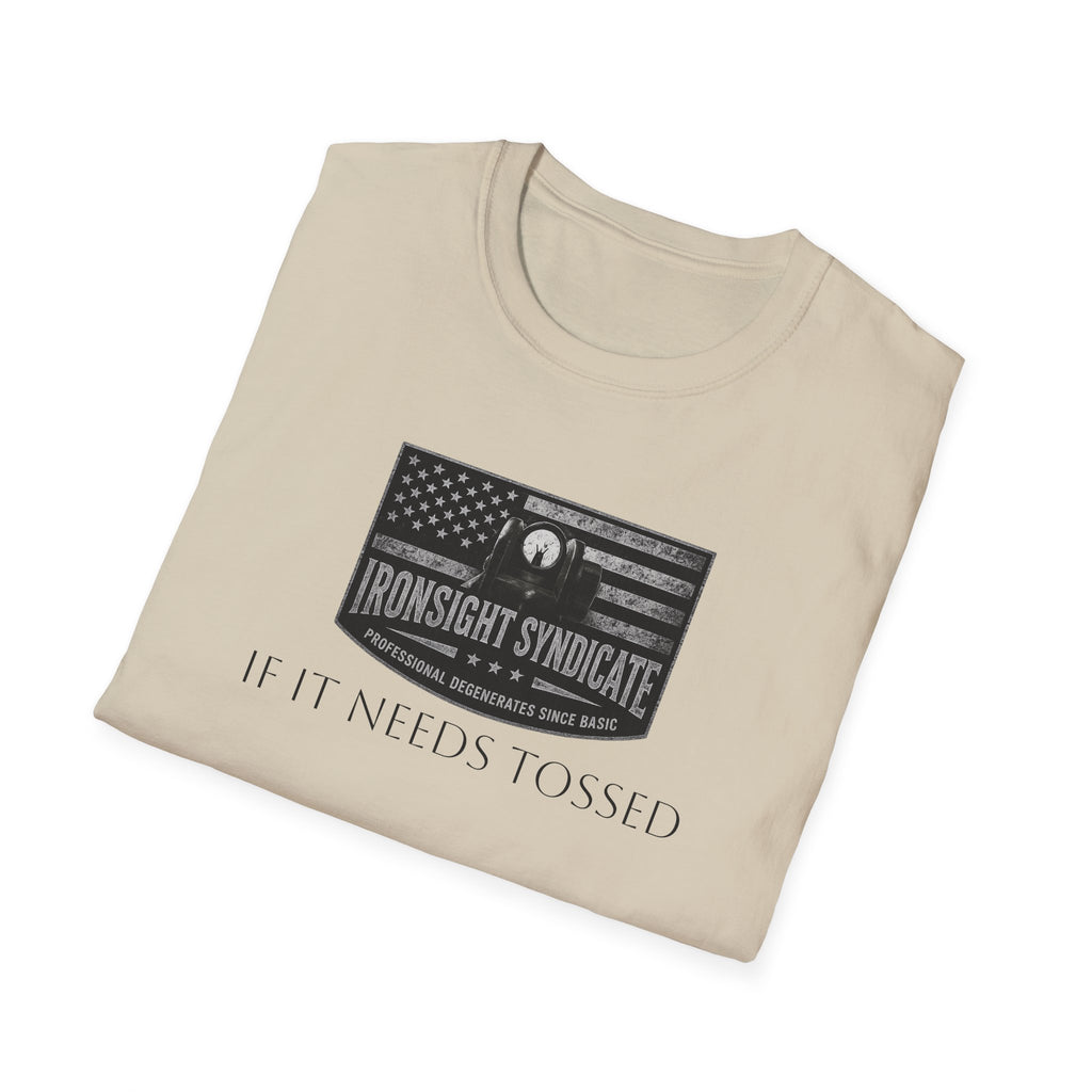 Toss It.  Funny Hand Grenade Tee