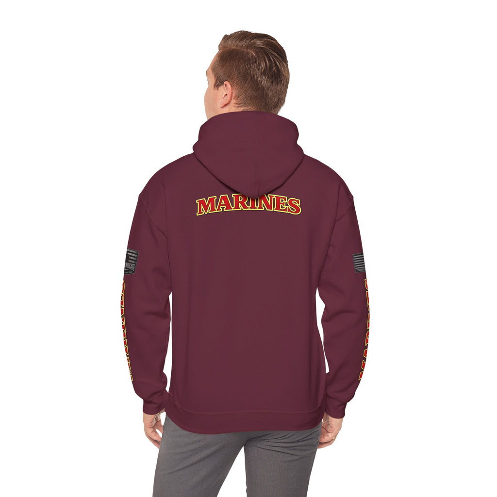 Devil Dog, Teufel Hunden Marine Corps Hooded Sweatshirt