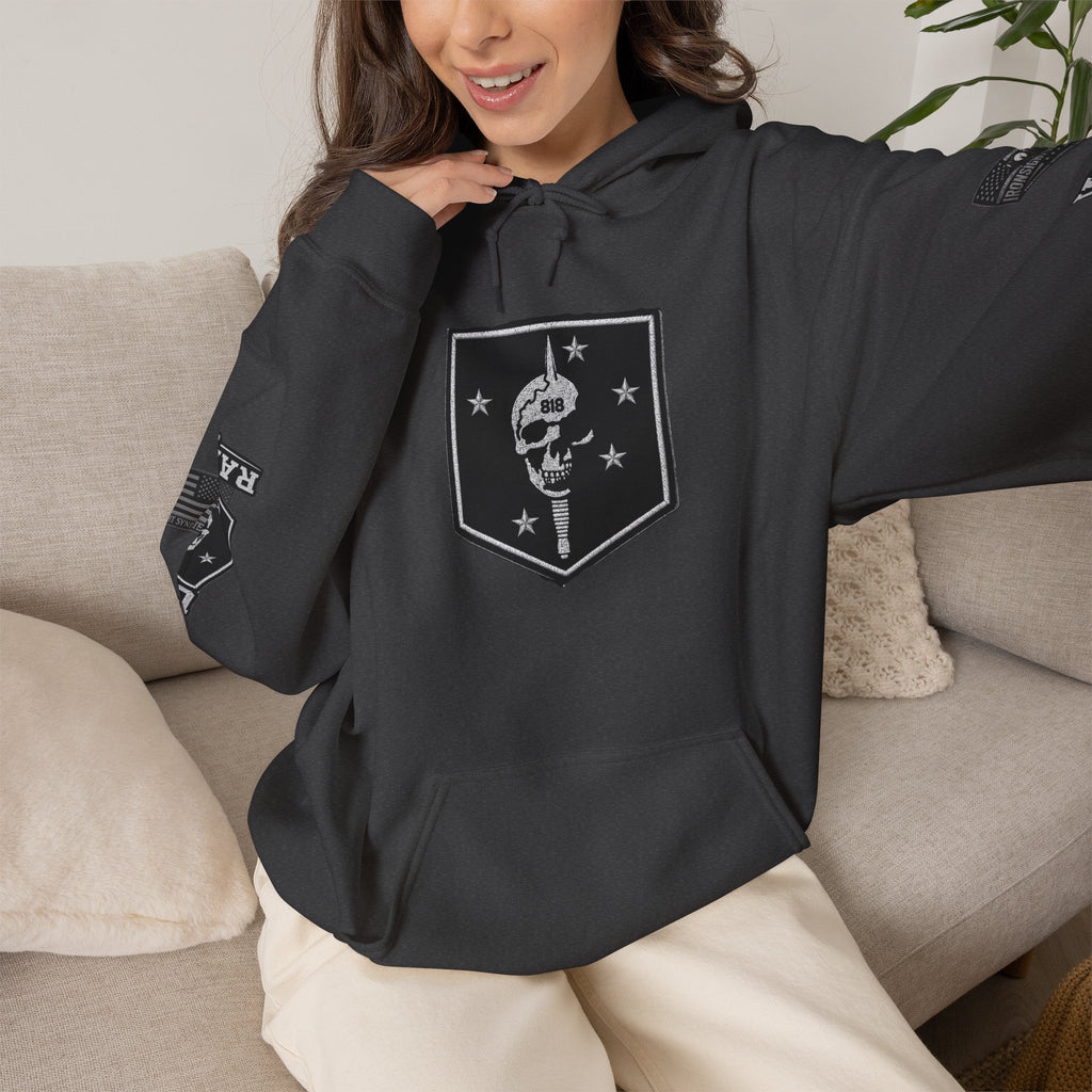 Marine Raider Patriotic Hooded Sweatshirt | Ironsight Syndicate