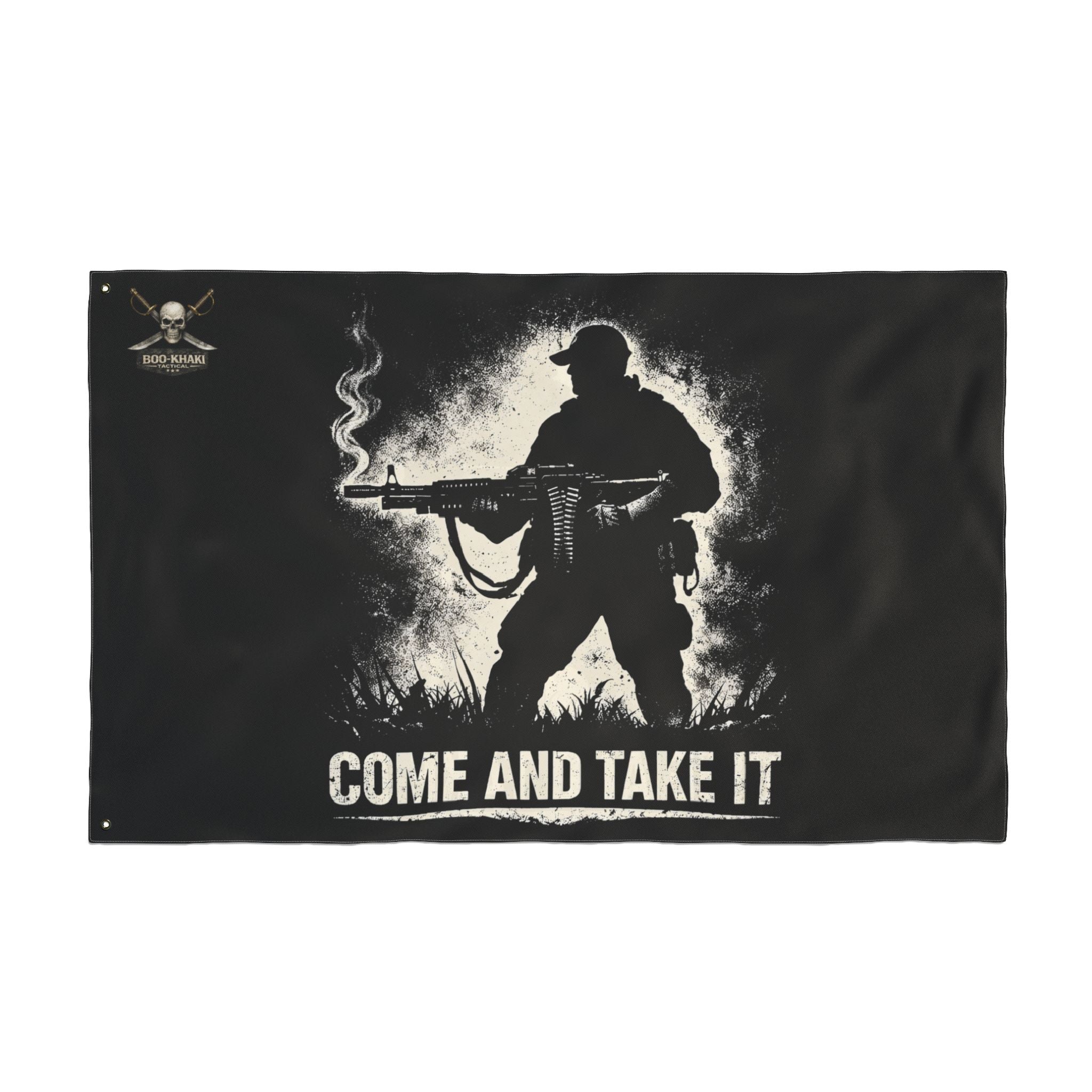 Come and Take It Flag — Double-Sided Military Soldier Banner