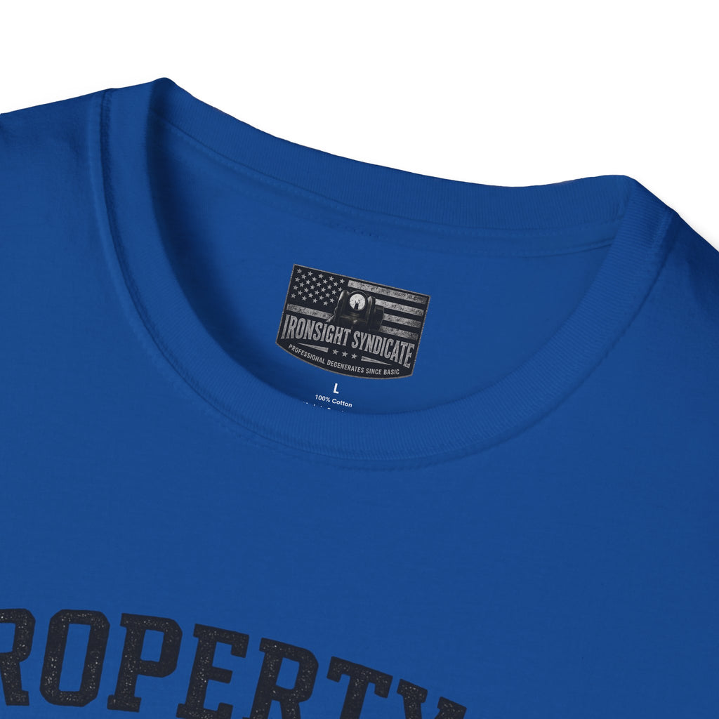 Fort Benning Athletic Tee  Ironsight Syndicate | Patriotic Military Graphic Tee for Veterans & Patriots, Adult (13 and up), unisex