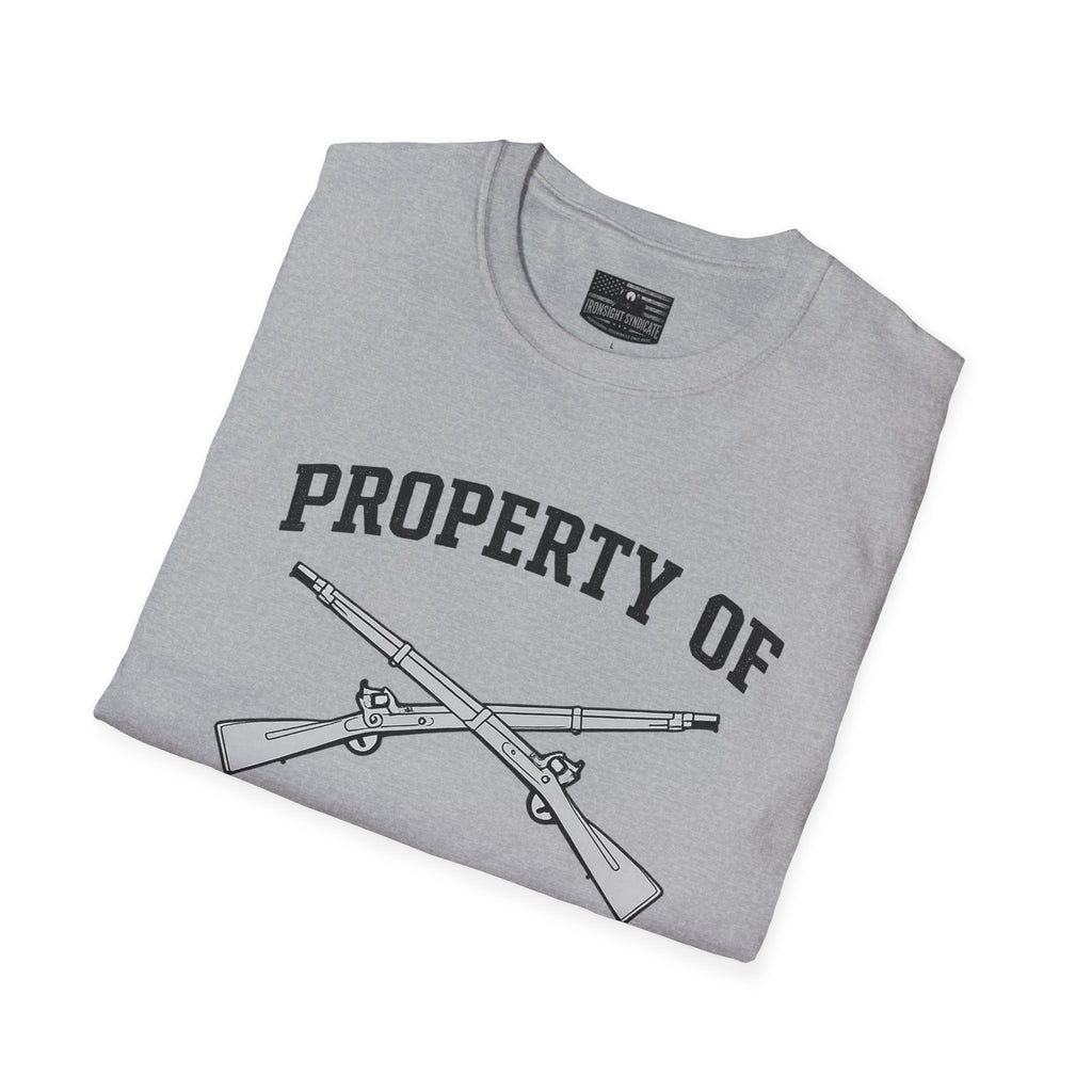 Fort Benning Athletic Tee  Ironsight Syndicate | Patriotic Military Graphic Tee for Veterans & Patriots, Adult (13 and up), unisex