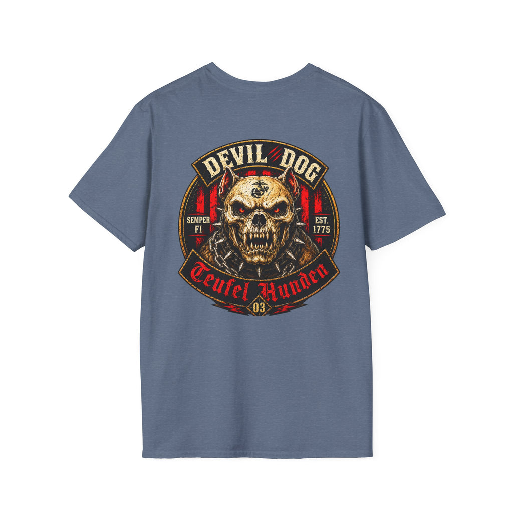 Devil Dog, Teufel Hunden Marine Corps T-Shirt