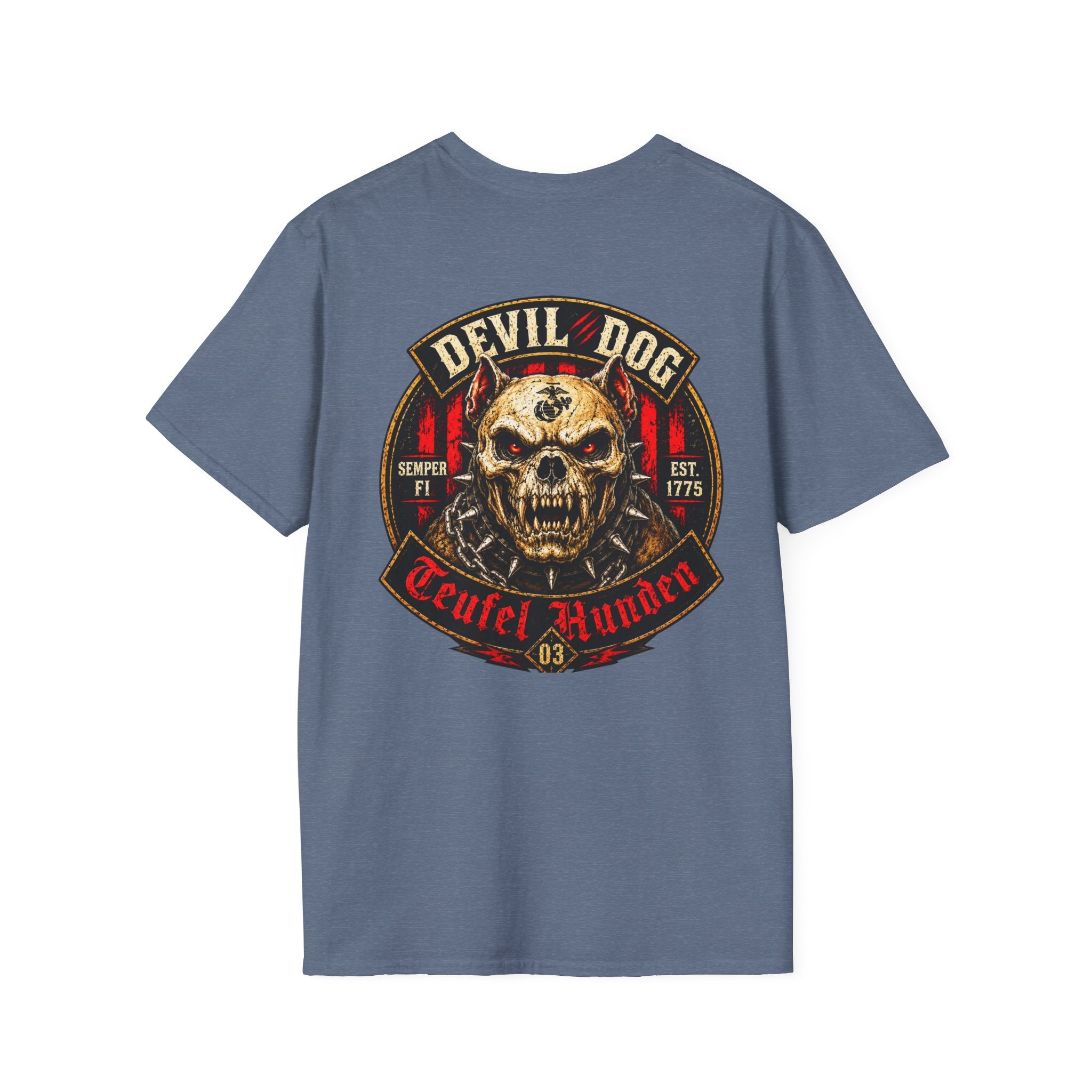 Devil Dog, Teufel Hunden Marine Corps T-Shirt