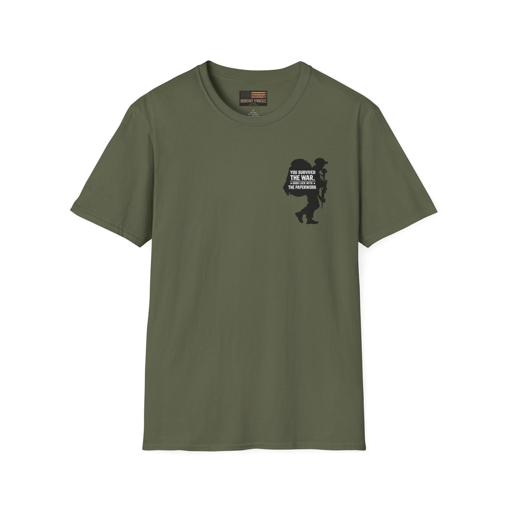 VA Tinnitus Claim Is Denied T-Shirt | Ironsight Syndicate