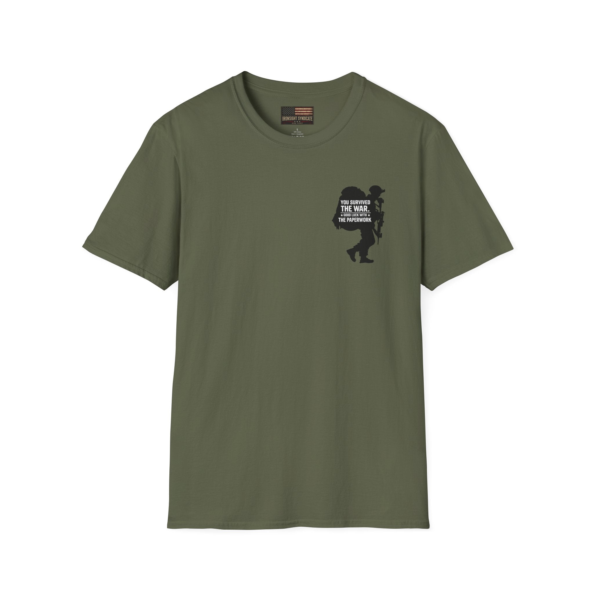 VA Tinnitus Claim Is Denied T-Shirt | Ironsight Syndicate