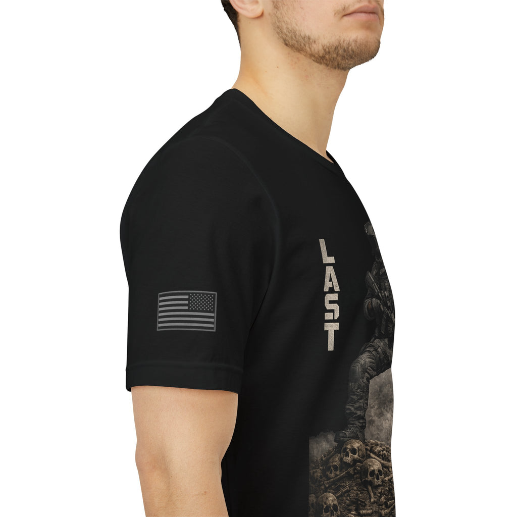 Last Gunfighter Infantry Inspired Patriotic T-Shirt | Ironsight Syndicate
