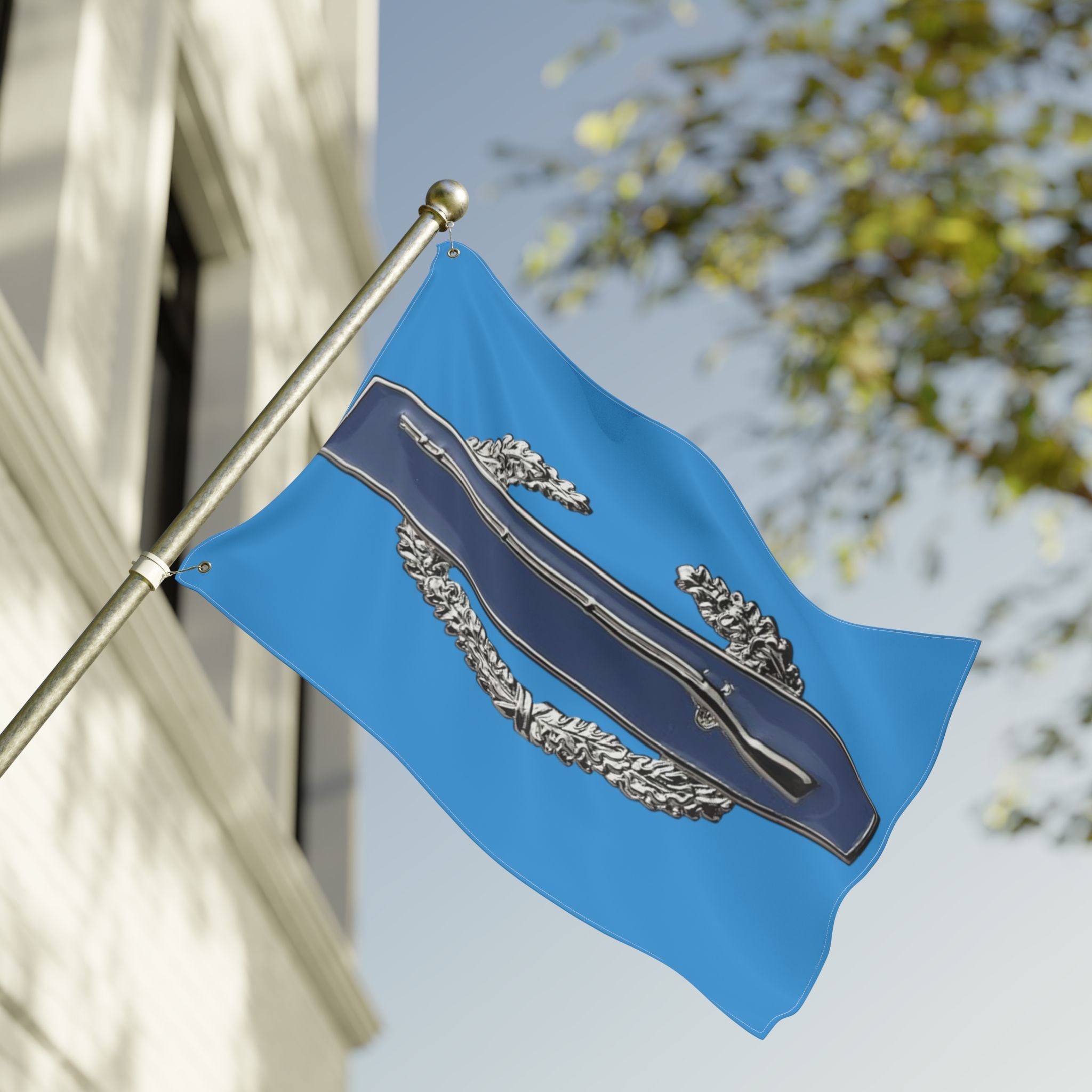 Combat Infantryman Badge Flag | Patriotic Banner for Veterans & Patriots